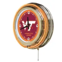 Virginia Tech 15 inch Neon Wall Clock