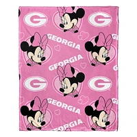 Georgia Northwest Pennant Minnie Pillow & Silk Throw Set