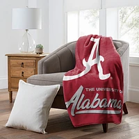 Alabama Northwest Signature Raschel Throw Blanket