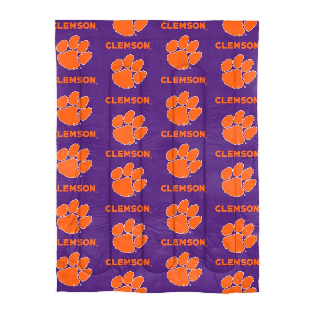 Clemson Northwest Twin Rotary Bed in a Bag