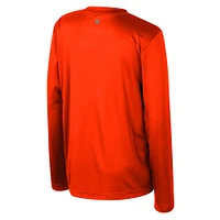 Clemson Colosseum YOUTH Armada Poly Long Sleeve Tee