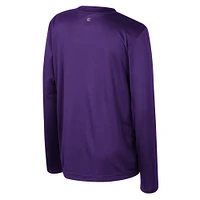 LSU Colosseum YOUTH Armada Poly Long Sleeve Tee