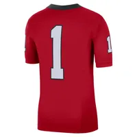 Dawgs | Georgia Nike # 1 Limited Vf Home Jersey Alumni Hall