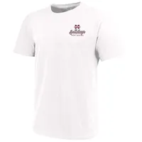 Bulldogs | Mississippi State Patterned Basketball Script Short Sleeve Tee Alumni Hall