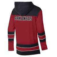 Arkansas Champion Men's Super Fan Hockey Hooded Sweatshirt