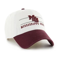 Mississippi State 47 Brand Vault Double Header Clean Up Adjustable Cap