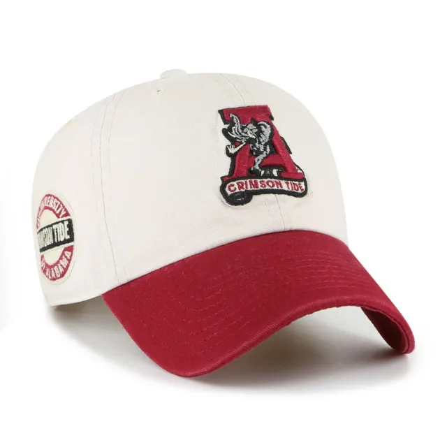 Alumni Hall Bama, Alabama 47 ' Brand Vault Elephant Patch Dial Cleanup Trucker  Hat, Alumni Hall