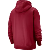 Bama | Alabama Nike Men's College Club Fleece 1/2 Zip Hoodie Alumni Hall