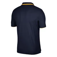 Wvu | West Virginia Nike Dri- Fit Uv Collegiate Polo Alumni Hall