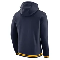 Wvu | West Virginia Nike Retro Fleece Hoodie Alumni Hall