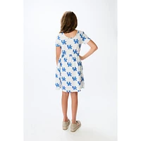 Kentucky Stewart Simmons Girls Pocket Dress