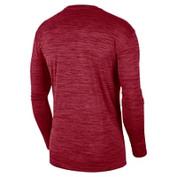 Alabama Nike Team Issue Velocity Long Sleeve Tee