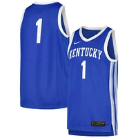 Kentucky Nike #1 Road Basketball Jersey