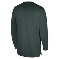 Spartans | Michigan State Nike Dri- Fit Uv Coaches Long Sleeve Top Alumni Hall