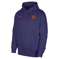 Clemson Nike Club Fleece Hoodie