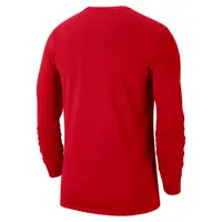 Dawgs | Georgia Nike Men's Dri- Fit Team Issue Football Long Sleeve Tee Alumni Hall