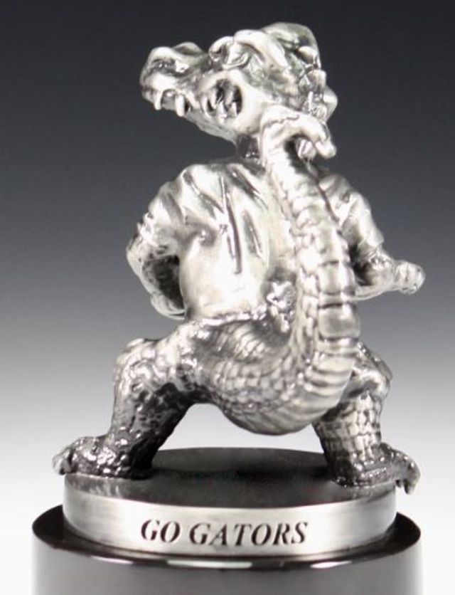  Gators | Florida Icon Artworks Pewter Desktop Sculpture | Alumni Hall