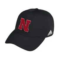 Huskers | Nebraska Adidas Coach Slouch Adjustable Hat | Alumni Hall