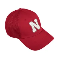 Huskers | Nebraska Adidas Coach Mesh Structure Adjustable Hat | Alumni Hall