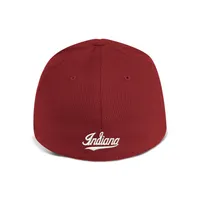 Hoosiers | Indiana Adidas Coach Structured Flex Fit Hat Alumni Hall