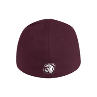 Bulldogs | Mississippi State Adidas Coach Structure Flex Fit Hat Alumni Hall