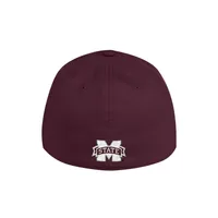 Bulldogs | Mississippi State Adidas Polyester Structured Flex Fit Hat Alumni Hall