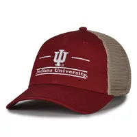  Hoosiers | Indiana The Game Bar Trucker Adjustable Hat | Alumni Hall