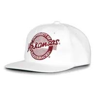  Hogs | Arkansas Retro Circle Adjustable Flatbill Hat | Alumni Hall