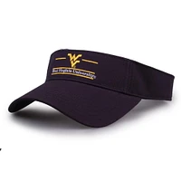 West Virginia The Game Circle Split Bar Velcro Visor