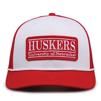 Nebraska The Game Patch Rope Trucker Cap