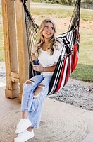 Georgia Bulldogs Hanging Chair Swing
