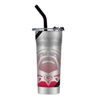  Dawgs | Georgia Stripe Straw Tumbler | Alumni Hall