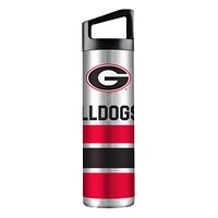 Georgia Gametime Sidekicks 22oz Team Striped Bottle