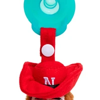 Nebraska Gamezies Plush Mascot Pacifier Holder