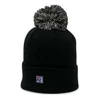 LSU The Game Roll Up Pom Beanie