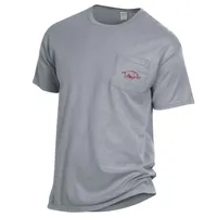 Razorbacks | Arkansas Comfort Wash Retro Line Pocket Tee Alumni Hall