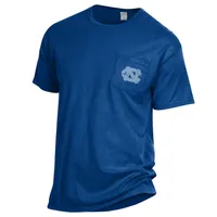 Unc | Comfort Wash Outline Pocket Tee Alumni Hall