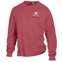 Dawgs | Georgia Rainbow Hiker Comfort Wash Long Sleeve Tee Alumni Hall