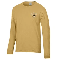 WVU Comfort Wash Long Sleeve Ornaments T-Shirt