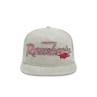 Arkansas New Era Corduroy Golfer Snapback Cap