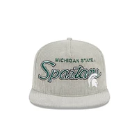 Michigan State New Era Corduroy Golfer Snapback Cap