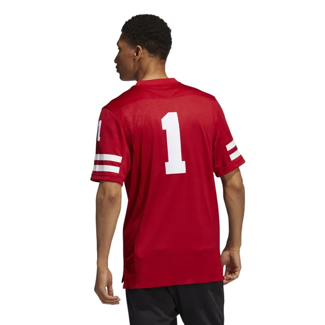 Nebraska Men's Adidas pin stripe Baseball jersey – Official Mobile