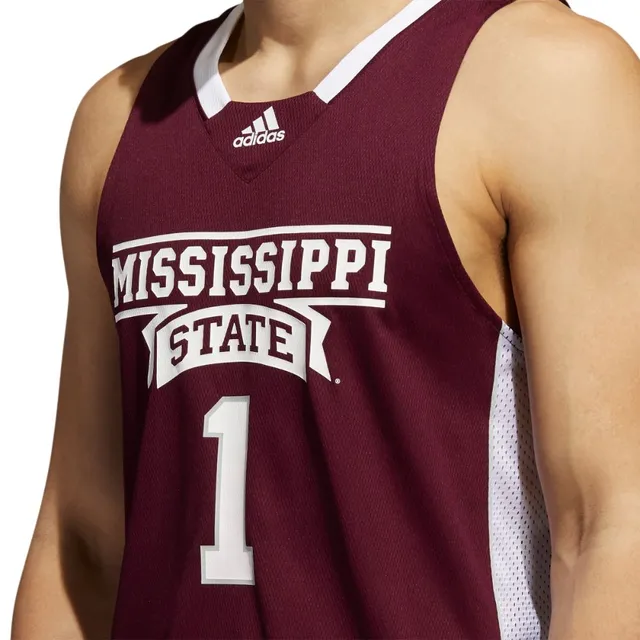 Bulldogs | Mississippi State Adidas Practice Basketball Jersey | Alumni Hall