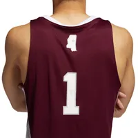 Bulldogs, Mississippi State Adidas Swingman Basketball Jersey