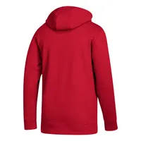 Huskers | Nebraska Adidas Youth Fleece N Logo Hoodie Alumni Hall