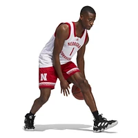 Nebraska Adidas Swingman Basketball Shorts