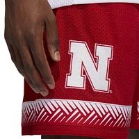 Nebraska Adidas Swingman Basketball Shorts