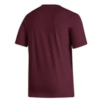 Bulldogs | Mississippi State Adidas Locker Lines Baseball Fresh Short Sleeve Tee Alumni Hall