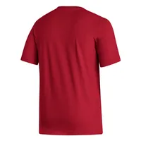 Nebraska Adidas Locker Lines Baseball Fresh Short Sleeve Tee