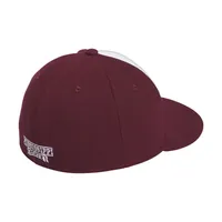 Bulldogs | Mississippi State Adidas Wool Baseball Fitted Interlock Hat Alumni Hall